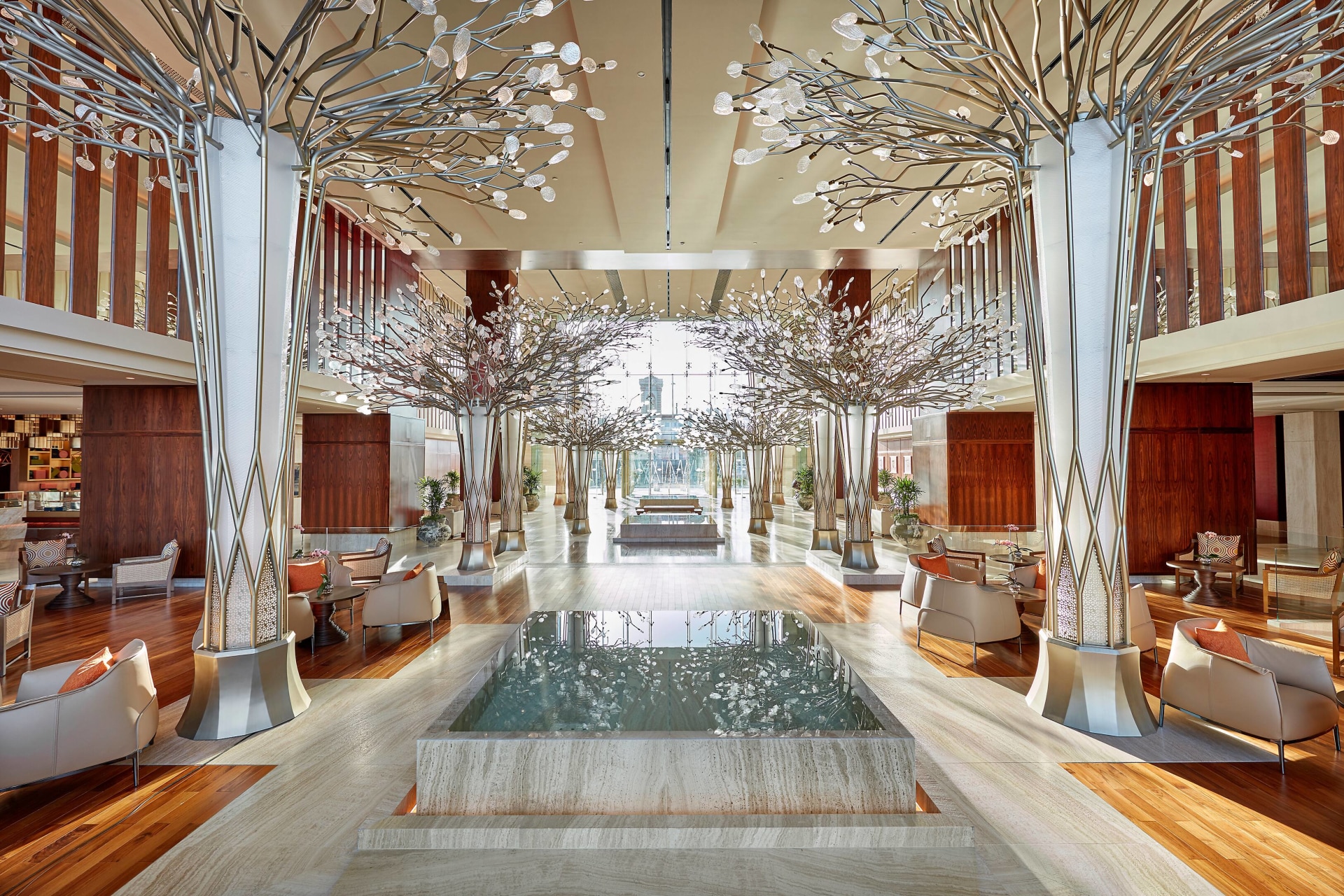 Lobby des Mandarin Oriental